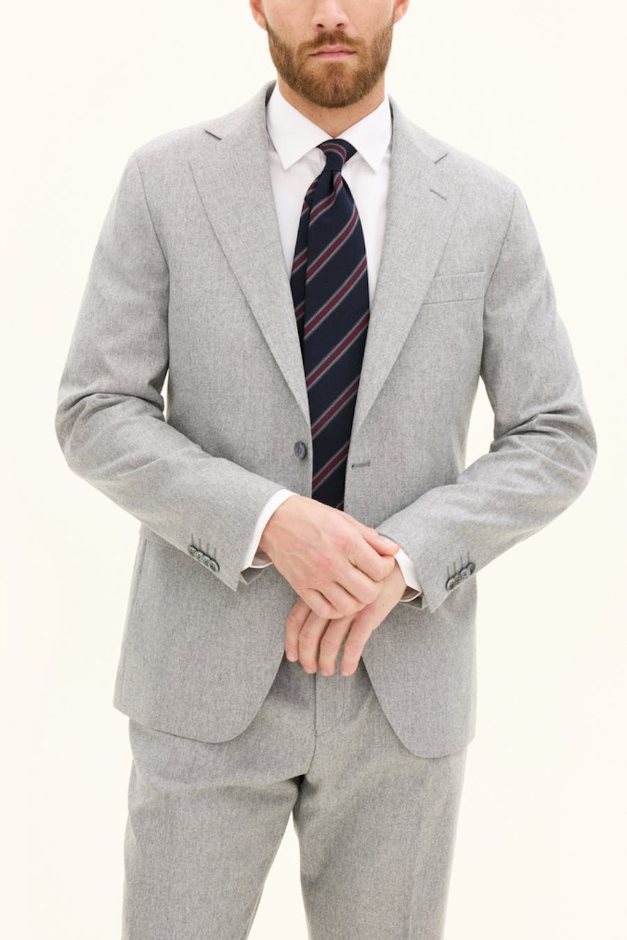 Slim Fit Flanellblazer
