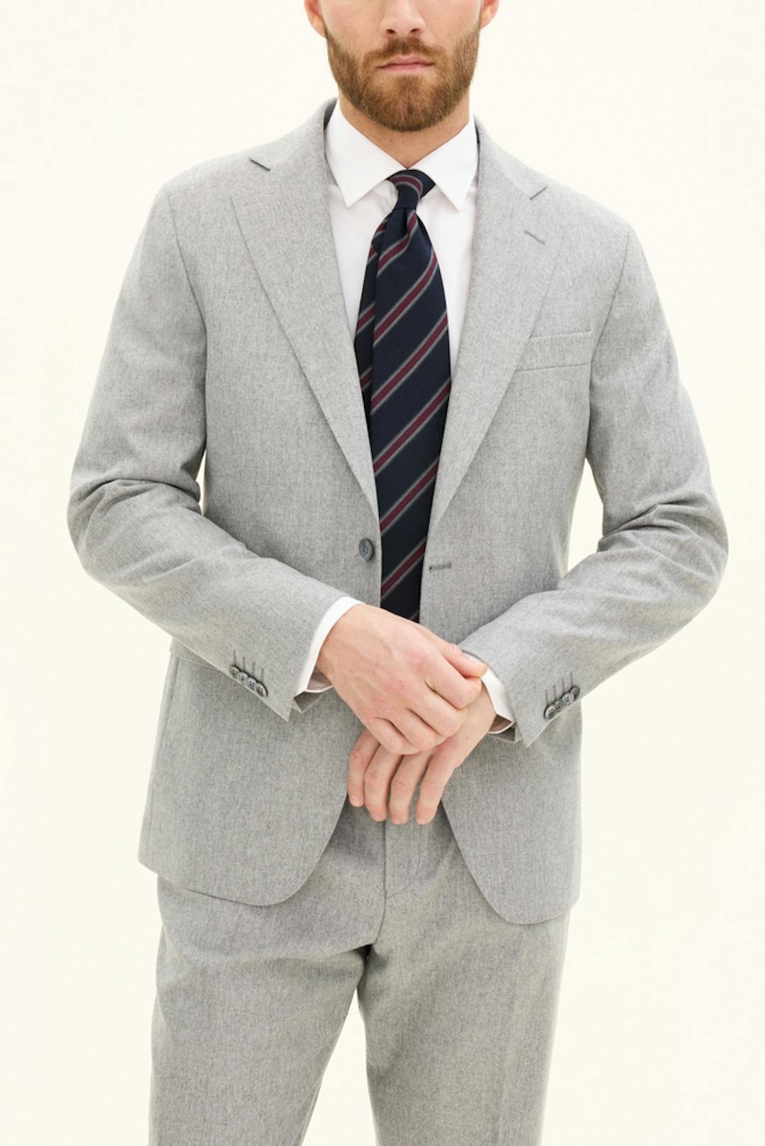 Slim Fit Flanellkavaj