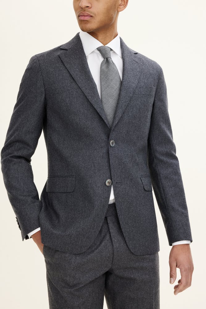 Slim Fit Flanellblazer