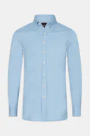 Slim Fit Button Down Flannelskjorte