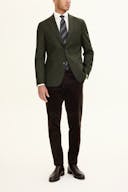 Regular Fit Microstructure Blazer