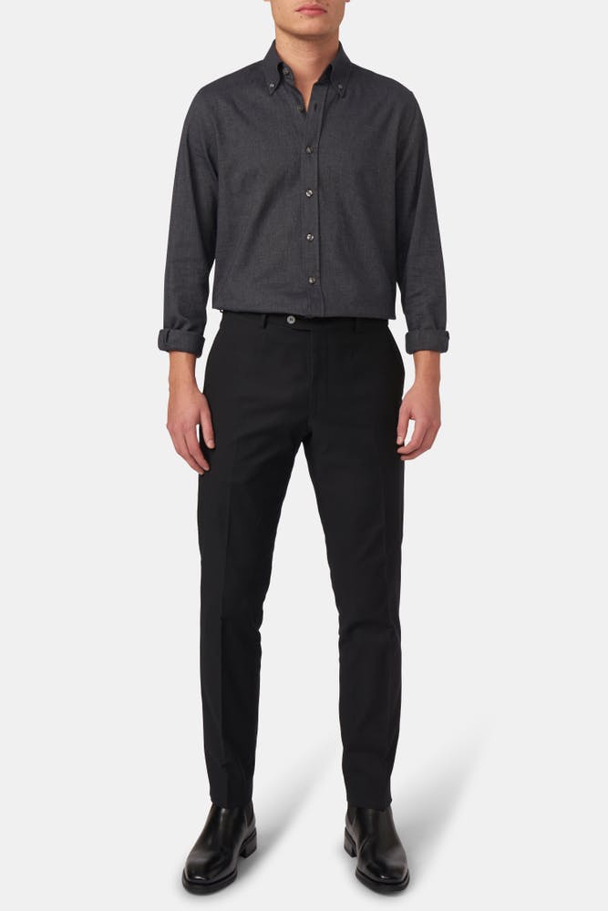 Slim Fit Twill Trousers