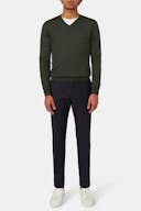 Slim Fit Twill Trousers