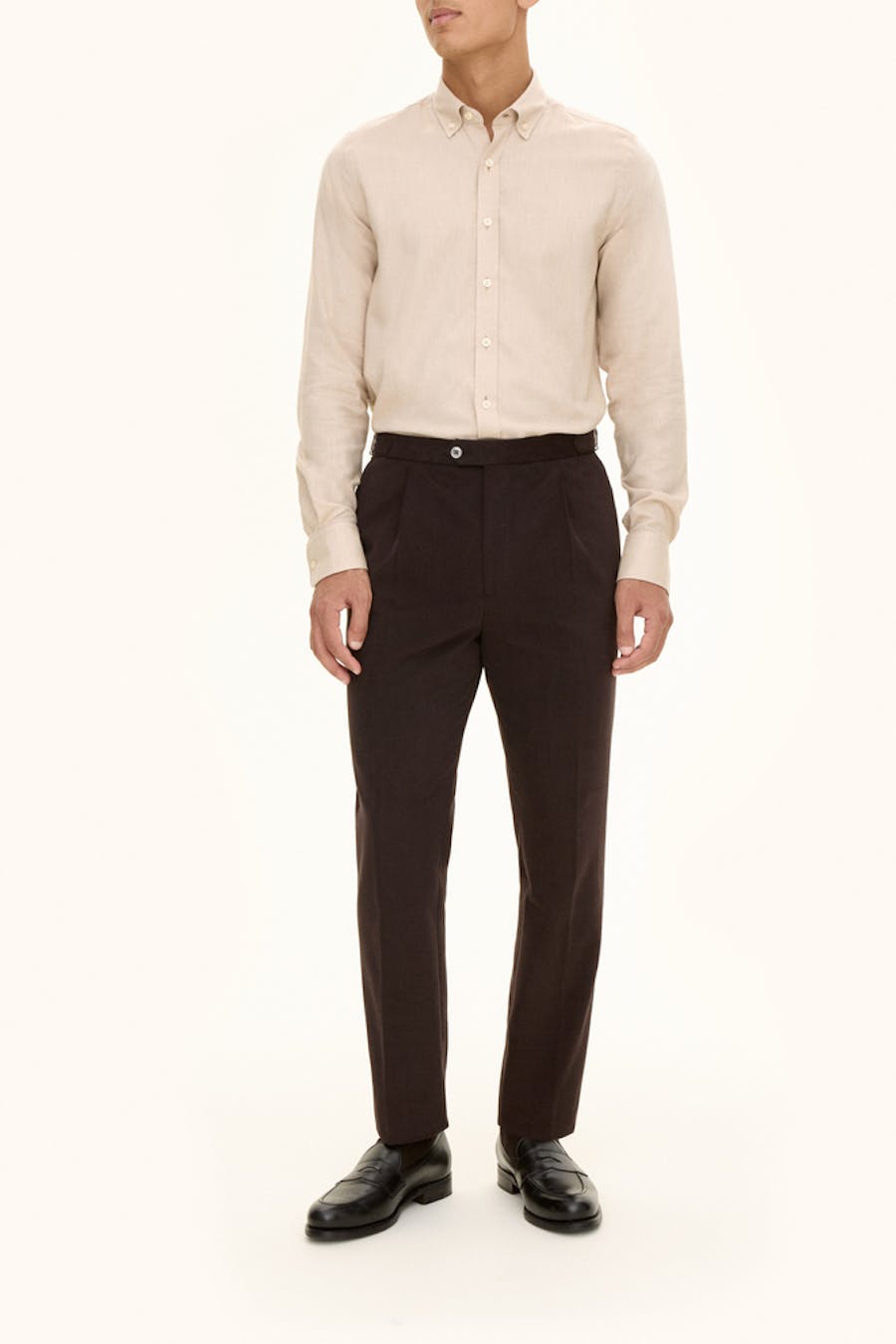 Regular Fit Bukser Høy Midje