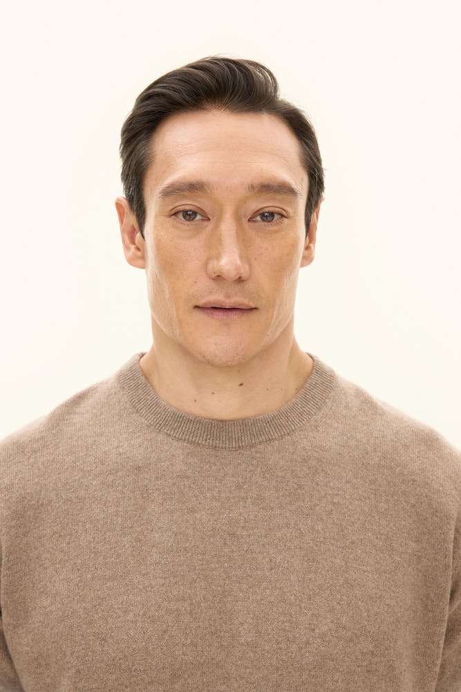 Regular Fit Rundhalsad Tröja Kashmir