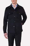 Regular Fit Overshirt Borstad Ull