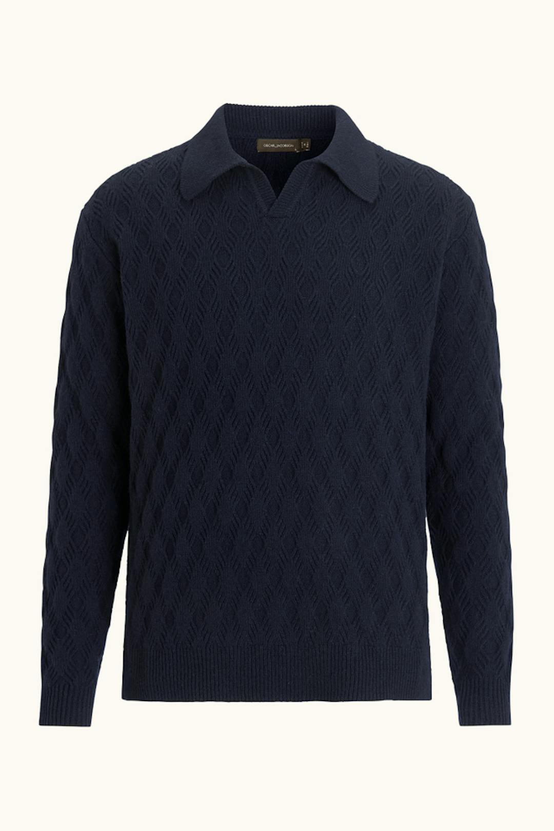 Regular Fit V-halsede Genser Ull-Kasjmir