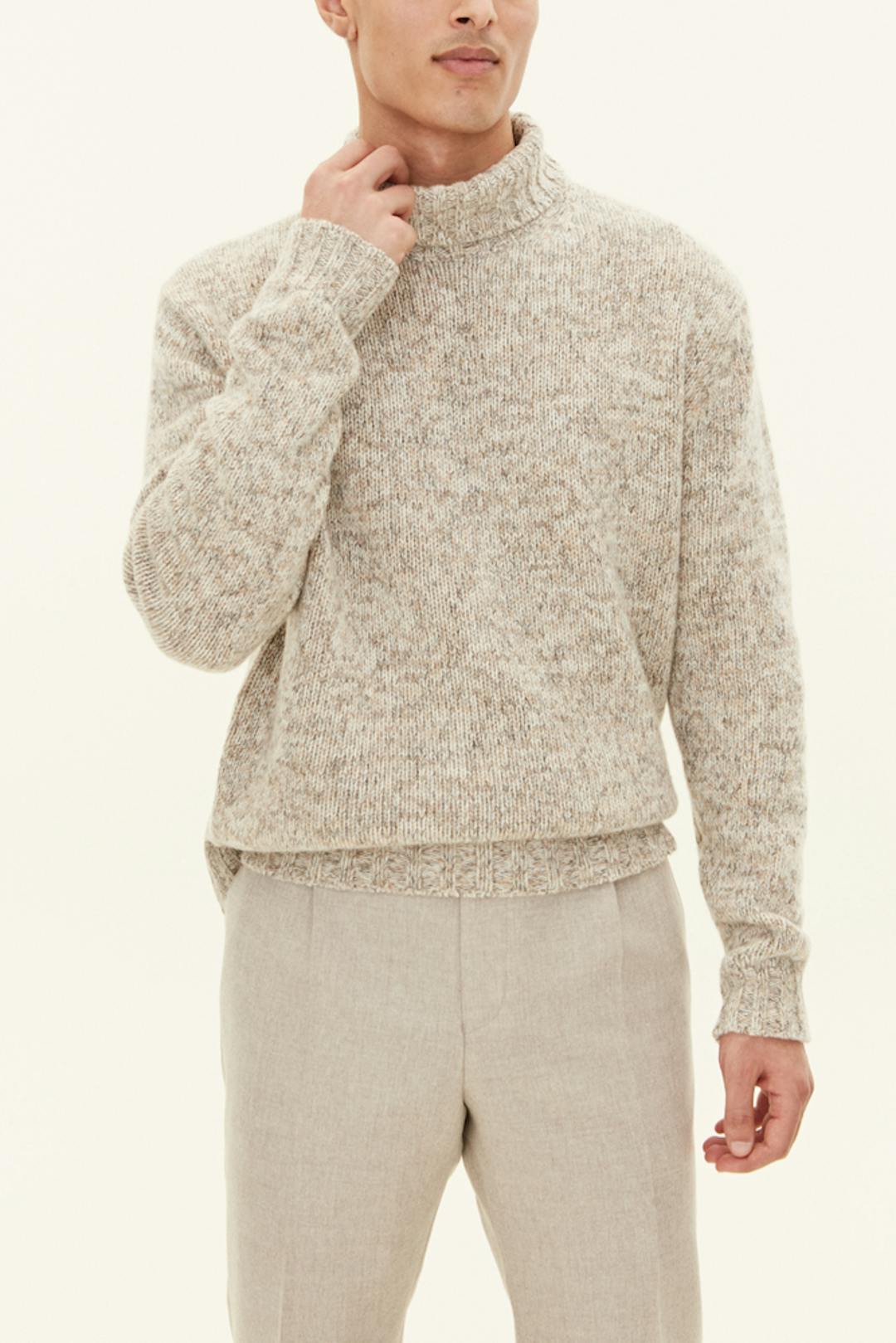 Regular Fit Strikket Poloskjorte