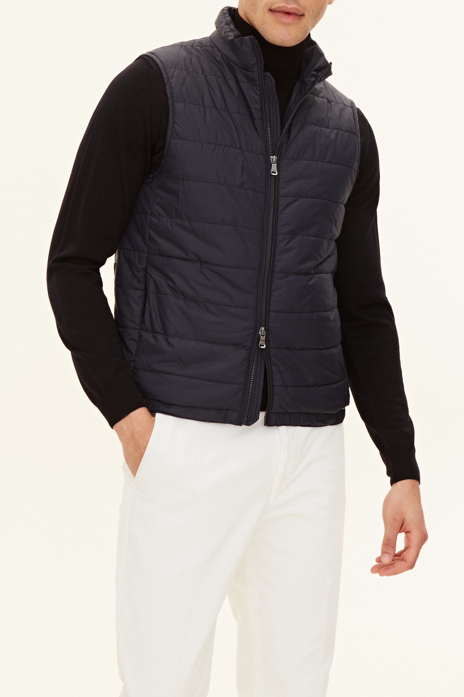 【Anyone more】Oscar Pocket Padding Vest 3151_Oscar-Jacobson_Padded-