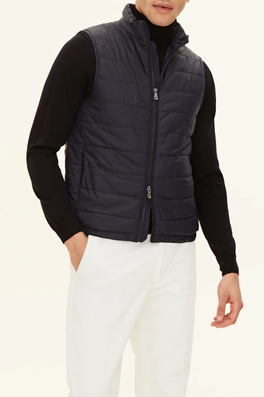 Lett vattert Nylon Vest