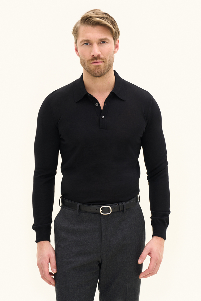 Regular Fit Piké Extra Fine Merinoull