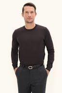 Regular Fit Rundhalset Genser Ekstra Fin Merinoull