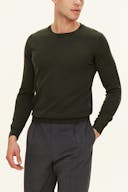 Regular Fit Extra Fine Merino Wool Roundneck Sweater