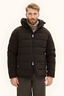 Hooded Insulation Membrane Puffer Jacket