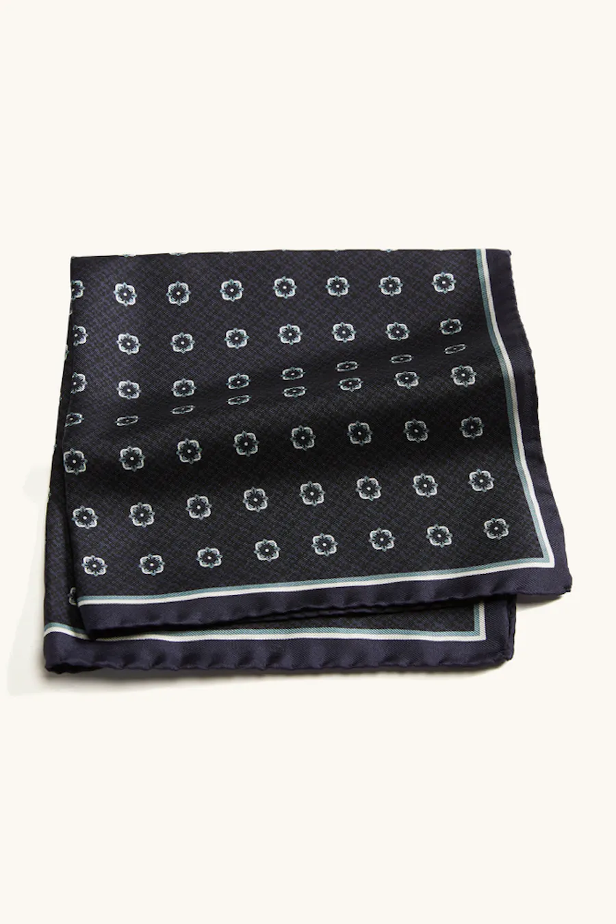 Jaquard Handkerchief