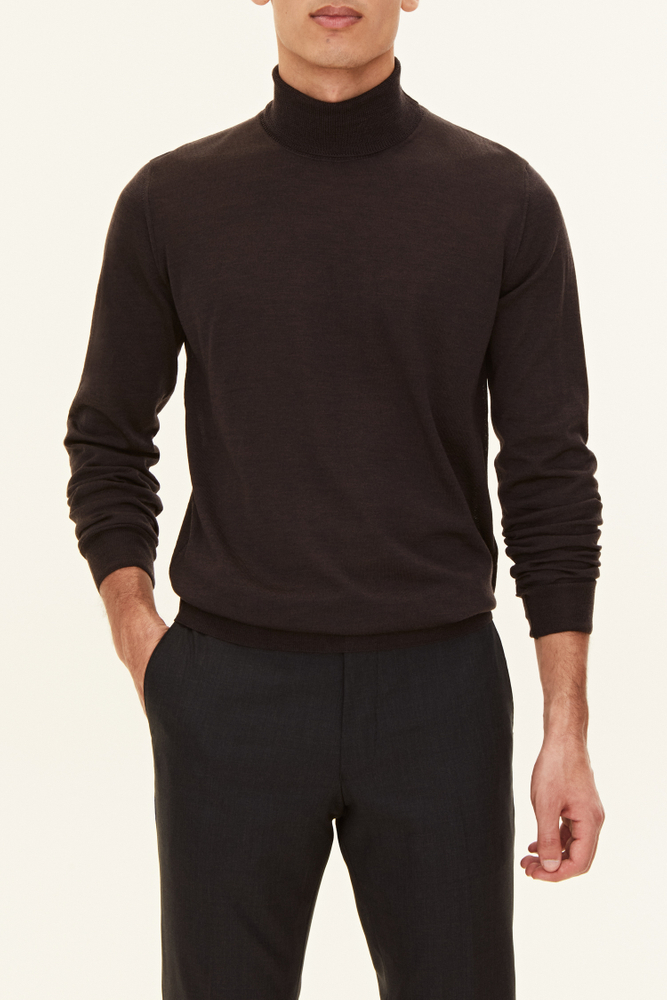 Regular Fit Pologenser Ekstra Fin Merinoull