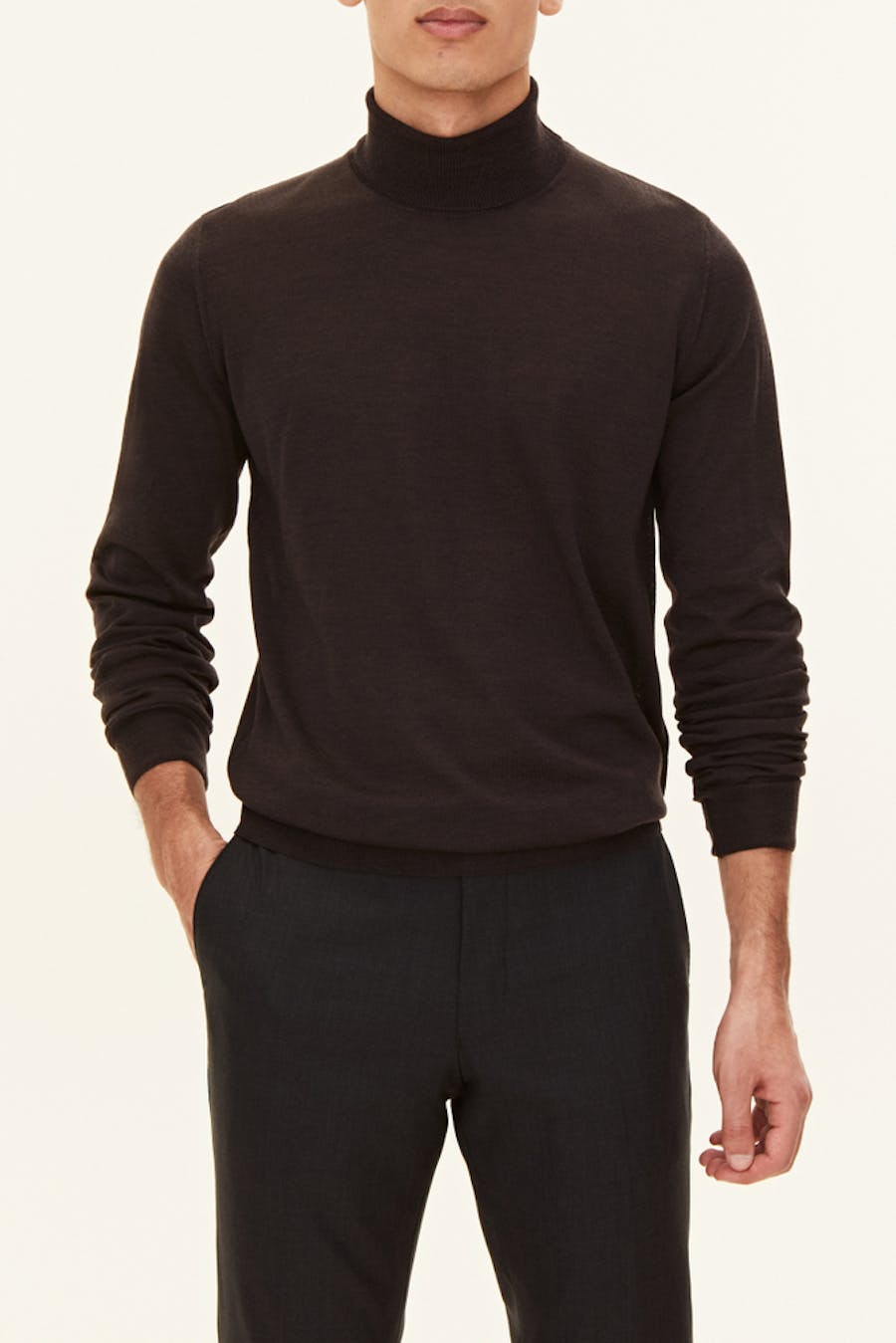 Regular Fit Pologenser Ekstra Fin Merinoull