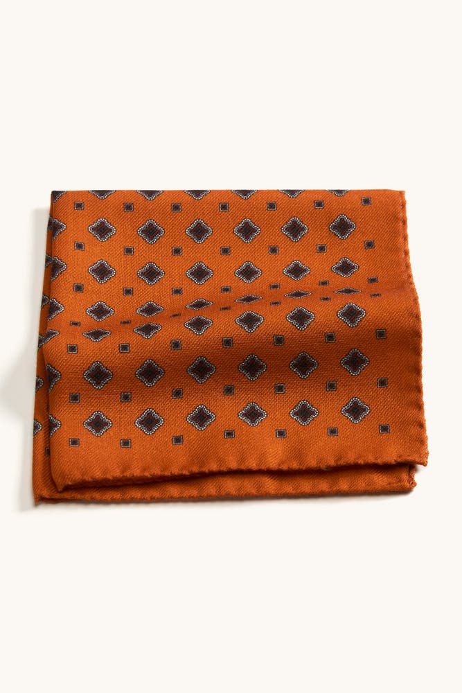 Jaquard Handkerchief