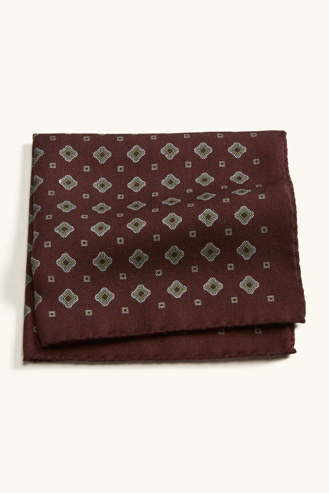 Lommetørklæde Jaquard