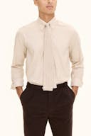 Regular Fit Button Down Twillskjorte