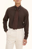 Regular Fit Button Down Twillskjorte