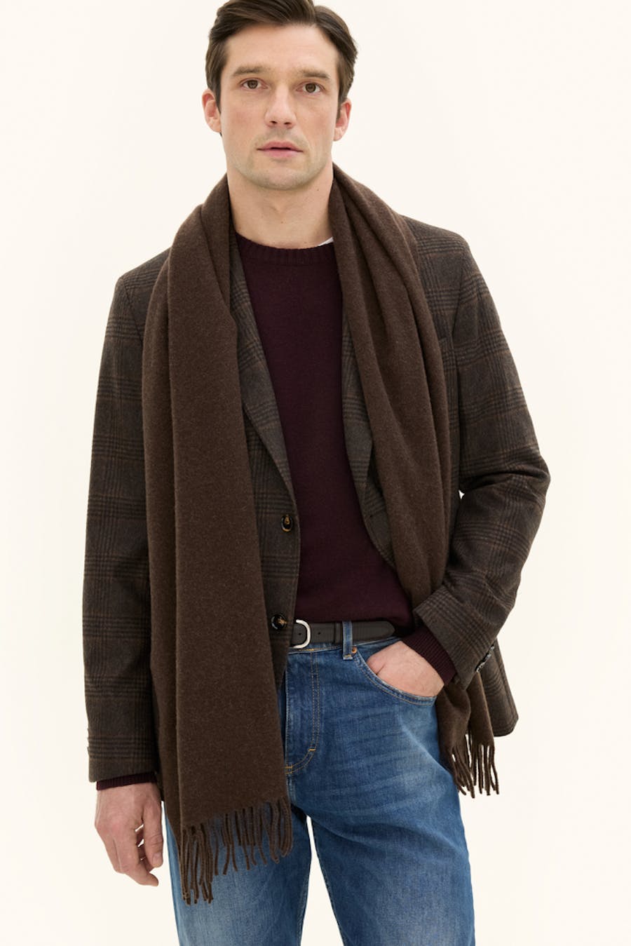 Brushed Wool Scarf