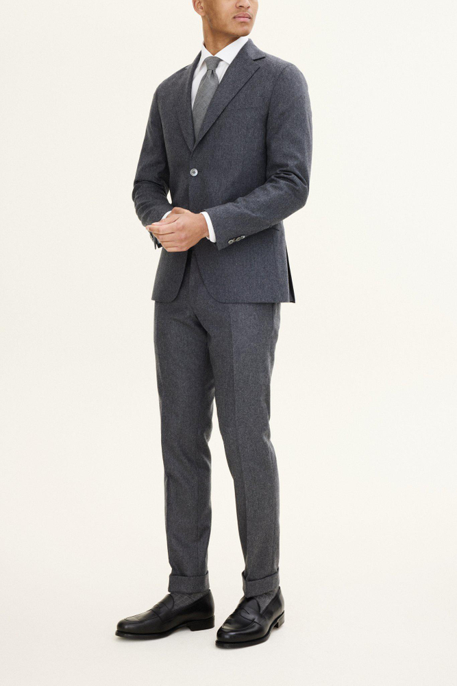Slim Fit Flannel Suit