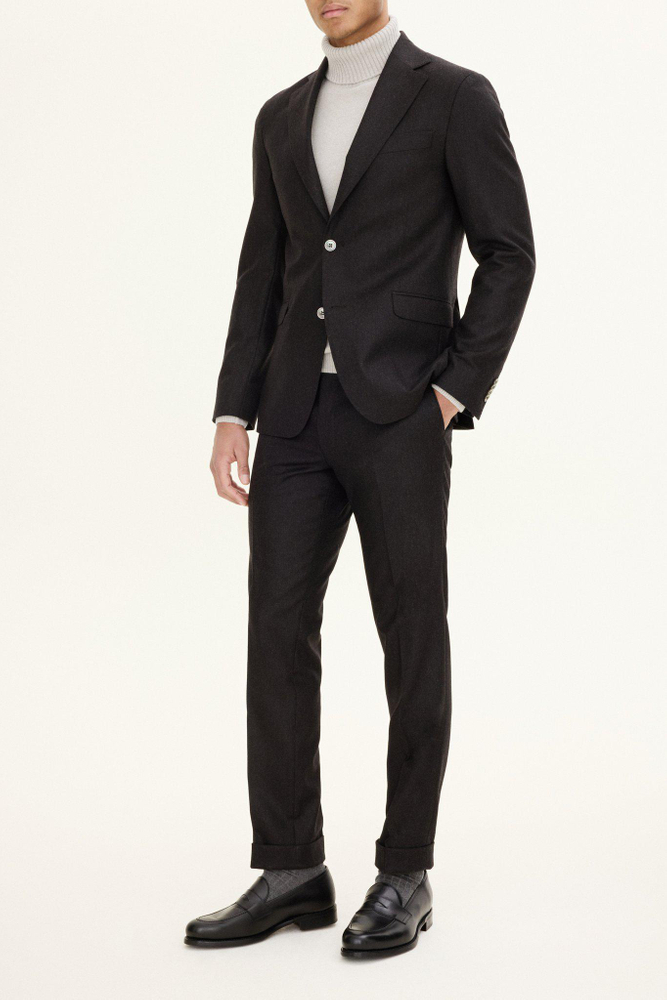 Slim Fit Flannel Suit