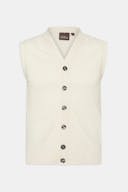 Regular Fit Linen Vest