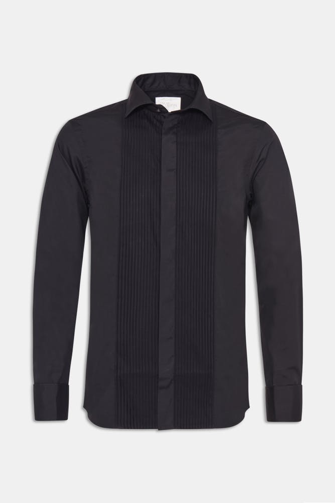 Slim Fit Cut Away Smokingskjorte