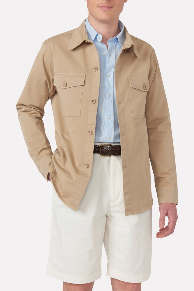 Regular fit Overshirt Twill
