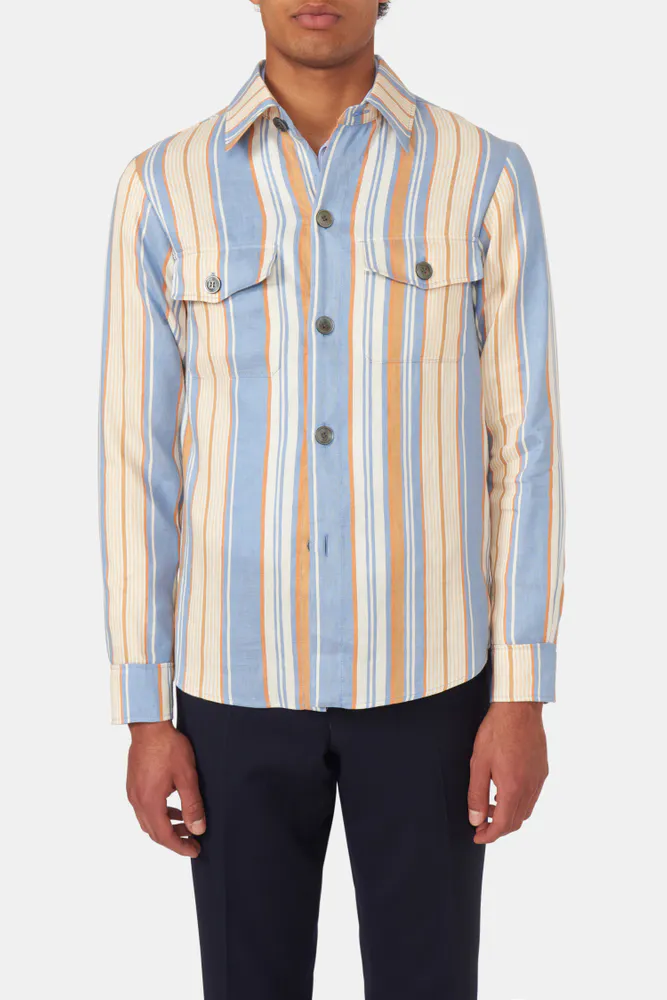 Regular Fit Overshirt Lin