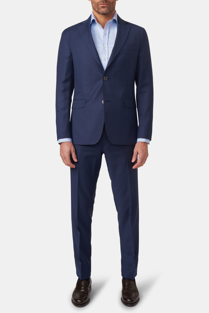 Regular Fit Microstructure Jakkesæt