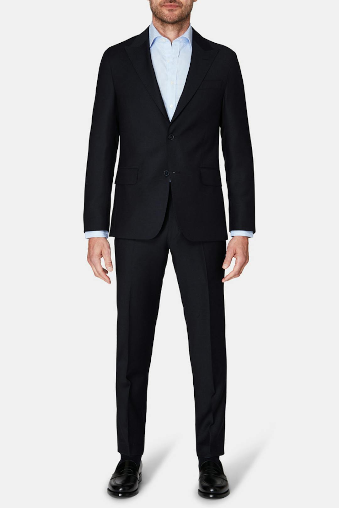 Regular Fit Microstructure Dress