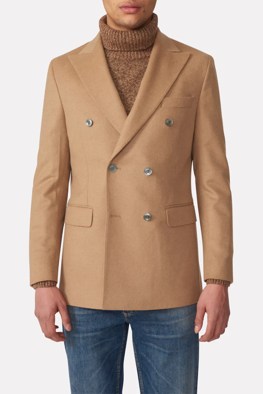 Regular Fit Dobbeltspent Blazer