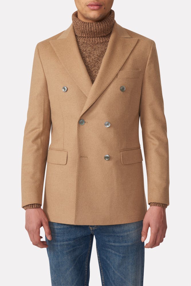 Regular Fit Double Breasted Blazer