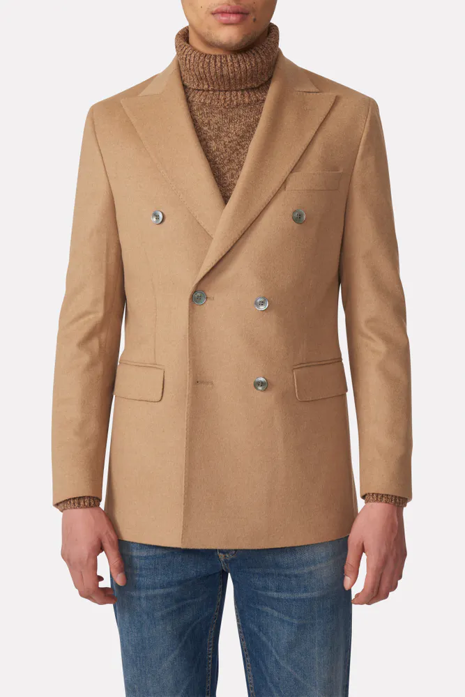 Regular Fit Dobbeltspent Blazer