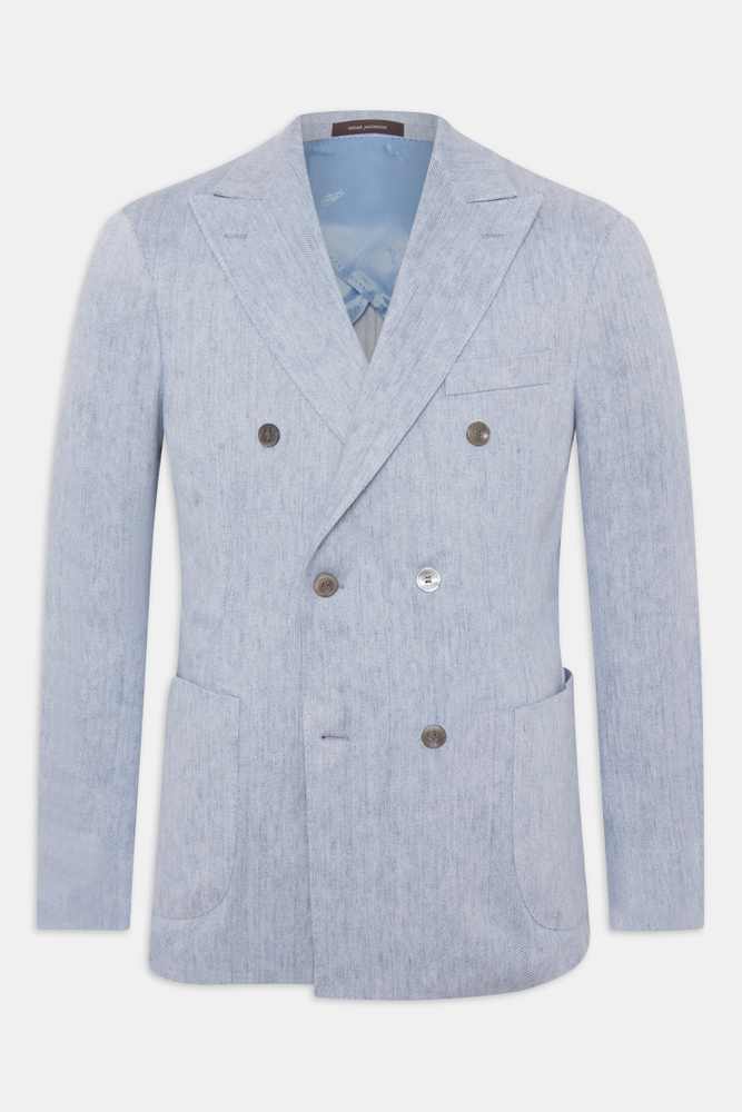 Regular Fit Dubbelknäppt Kavaj