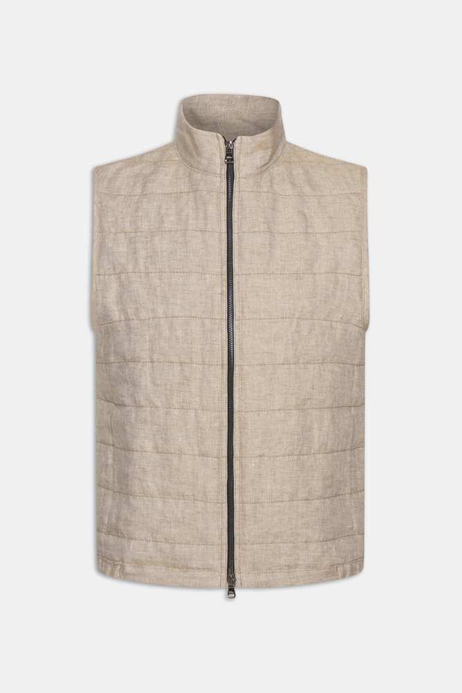 Regular Fit Liner Linneväst