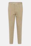 Slim Fit Herringbone Structure Trousers
