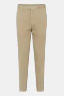 Slim Fit Herringbone Structure Trousers