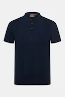 Regular Fit Strukturerad Stickad Piké