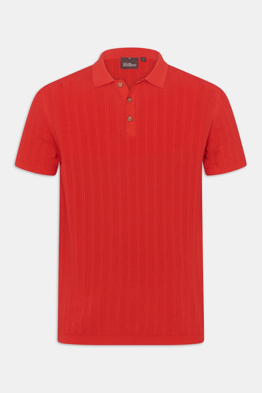 Regular Fit Strukturert Strikket Piké