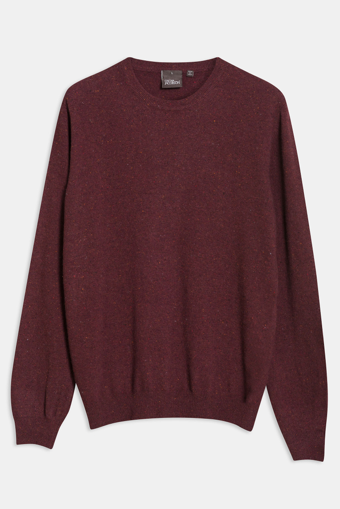 Regular Fit Roundneck Melange Sweater