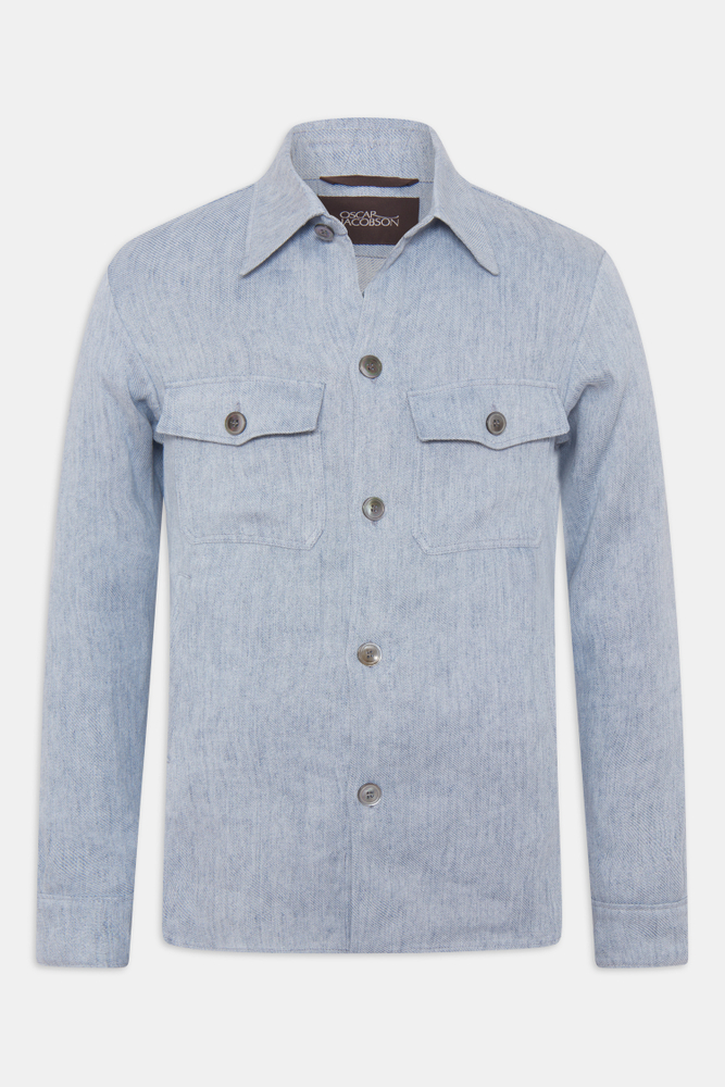 Regular Fit Overshirt Linne