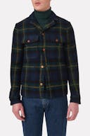 Regular Fit Brushed Wool Overshirt