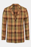 Regular Fit Linen Overshirt