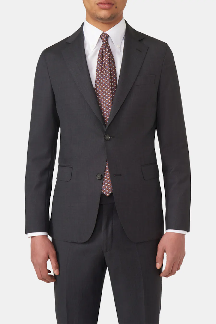 Slim Fit Birdseye Kavaj