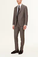 Slim Fit Tropical Wool Trousers