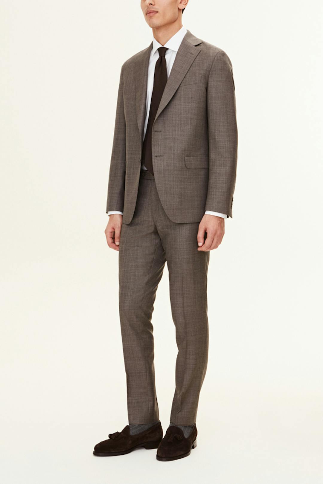 Slim Fit Bukser Tropical Wool